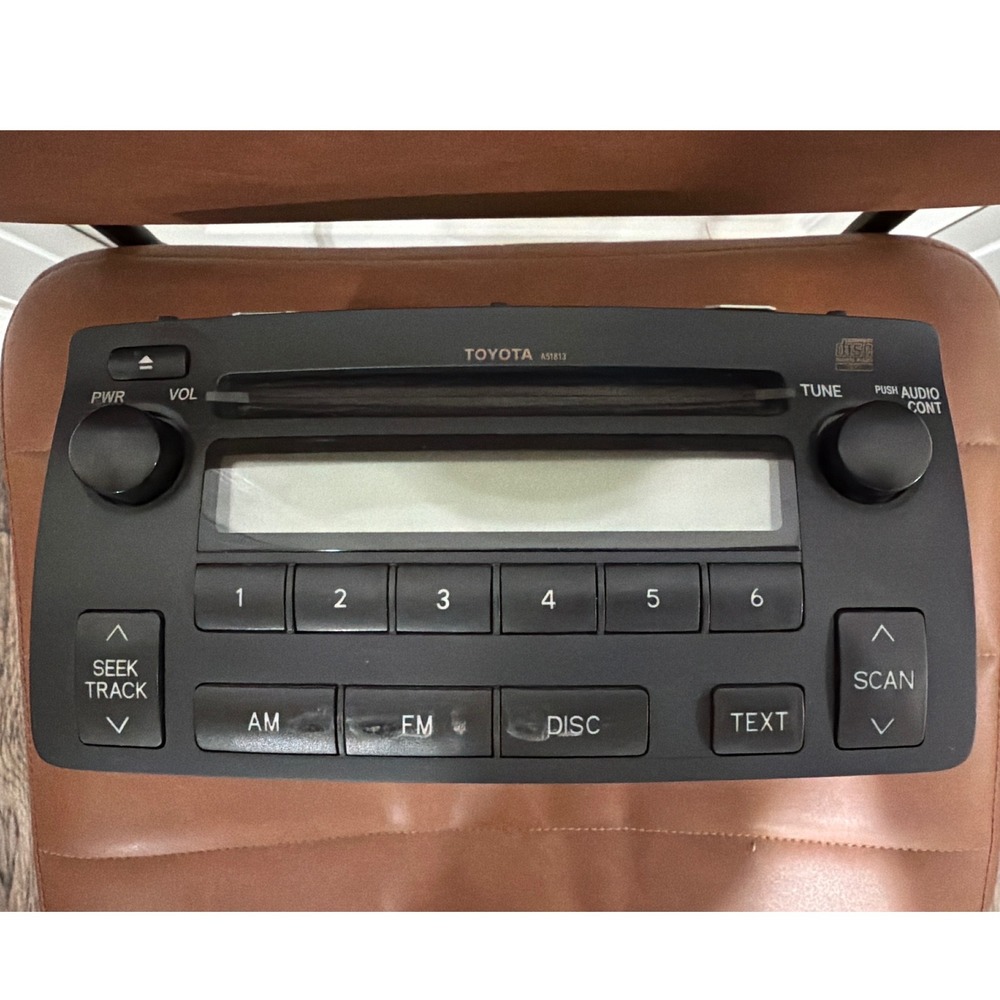 Toyota Corolla 2003-2008 Radio CD Player OEM 86120-02430 A51813 Panasonic Black